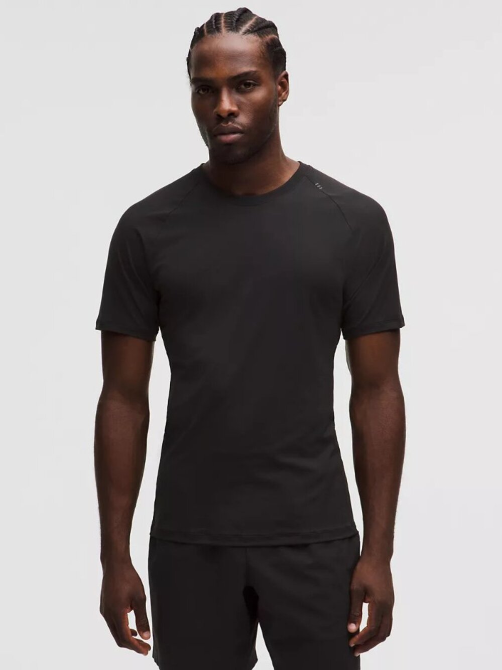 Men's Repper Short-Sleeve Athletic Shirt - Black